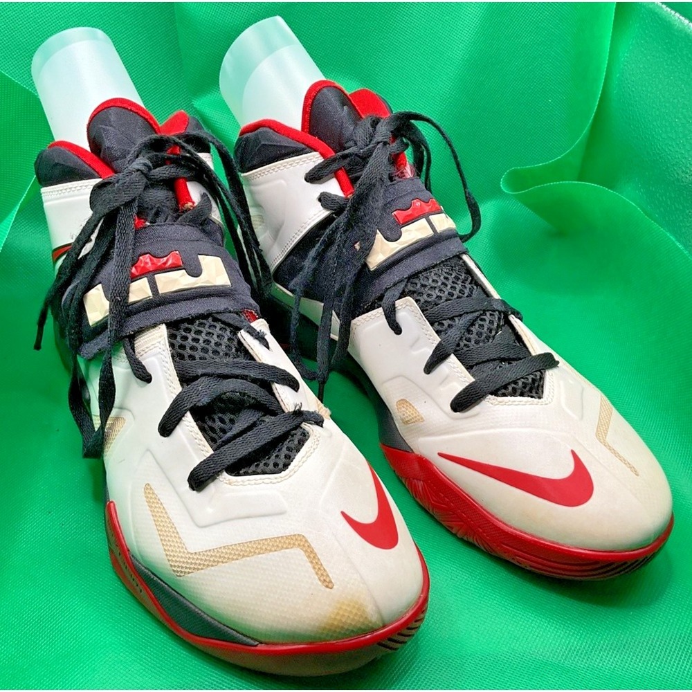 Nike Hyperdunk 2013 Basketball‎ Shoes White/Red Size 11